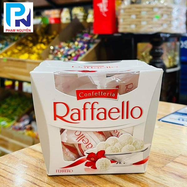Kẹo Raffaello socola bọc Dừa hộp 150g#N#Phạm Nguyên Mart
