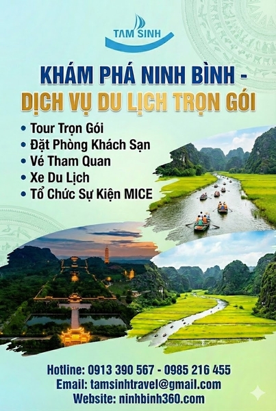Tổng Hợp Danh Sách Tour Ninh Bình & Dịch Vụ Du Lịch Trọn Gói – Tam Sinh Travel