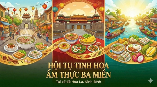 ĐẠI TIỆC DI SẢN: LIÊN HOAN ẨM THỰC - DU LỊCH NINH BÌNH 2025 CÓ GÌ HOT?