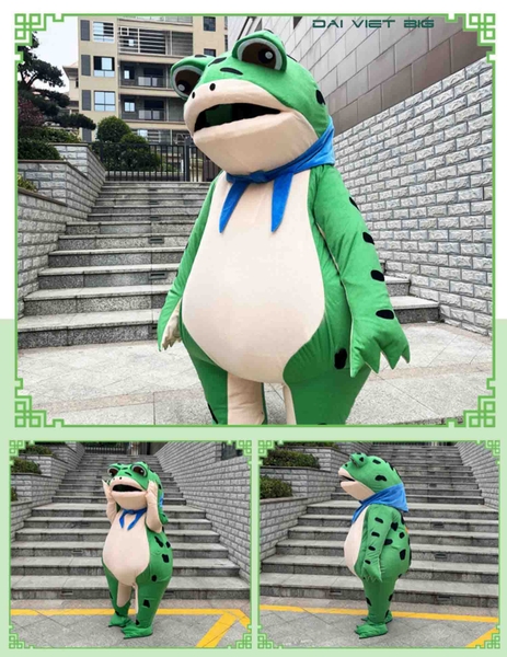 Mascot hoá trang Ếch