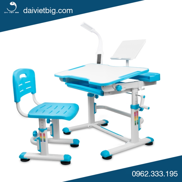 Bộ bàn ghế học sinh Besmart m81 – bé tự điều chỉnh được độ cao