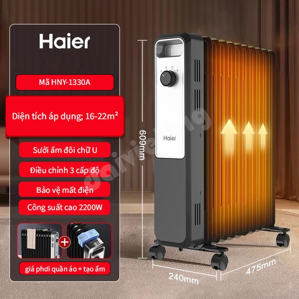 Máy sưởi đa năng HAIER cao cấp - Bảo hành 24 tháng