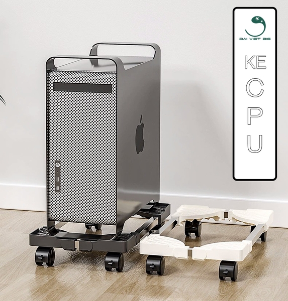Kệ để case máy tính Kệ để CPU máy tính điều chỉnh kích thước có bánh xe tiện dụng