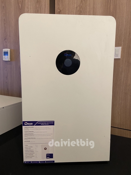 Pin Lithium Deye áp thấp RW-L5.3-51.2 V-104 Ah-5.32 kWh
