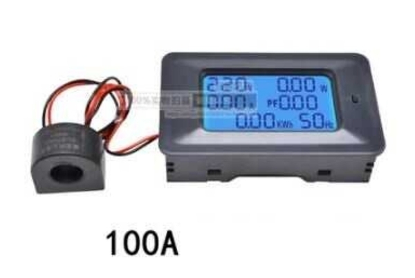 Đồng Hồ Đo Điện Áp Kỹ Thuật Số AC AC110-250V220V, loại 100A có biến áp