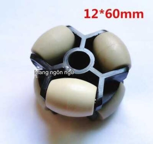 Bánh Đa Hướng Omni 12x60MM