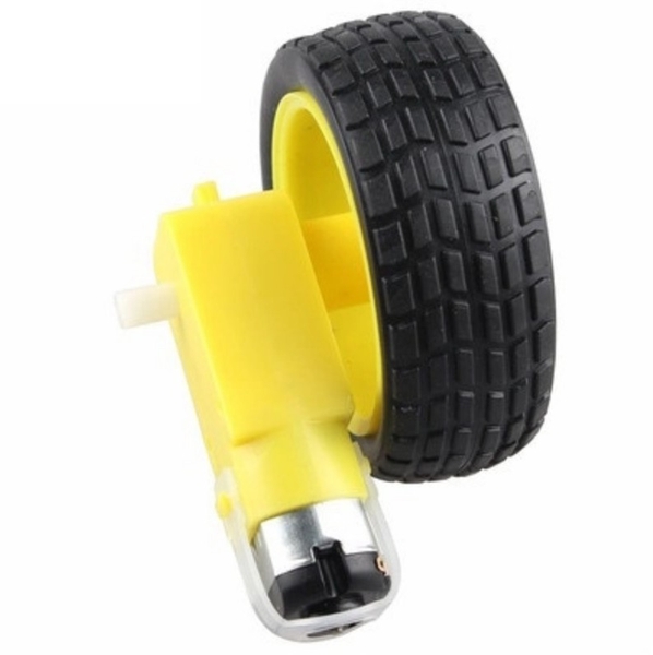 Động Cơ DC Giảm Tốc V1 1:48 + Bánh Xe