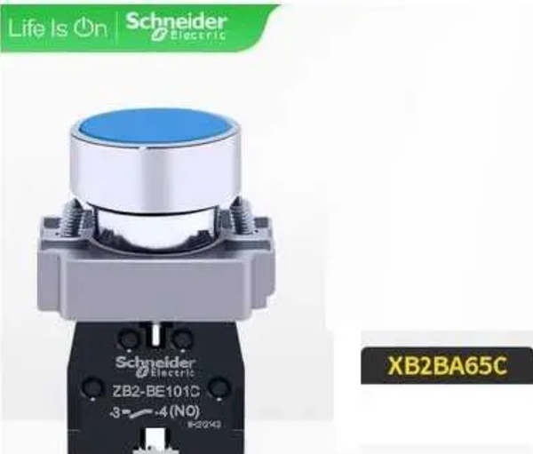 Nút bấm Schneider 1 mở 1 đóng XB2BA35C