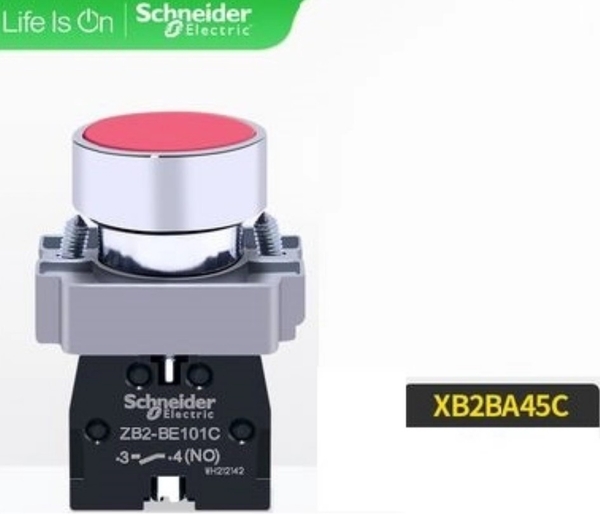 Nút bấm Schneider 1 thường mở XB2BA41C