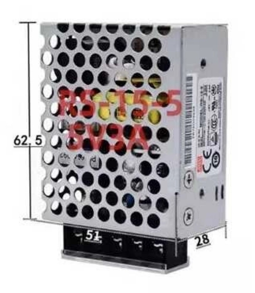 Bộ nguồn tổ ong Meanwell RS-15-12
