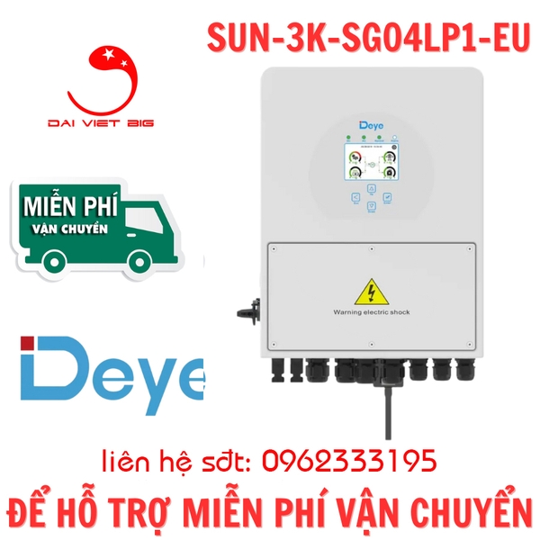 Biến tần Hybrid Deye 3KW SUN-3K-SG04LP1-EU