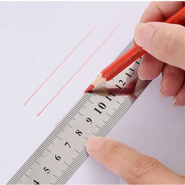 Thước lá inox 30cm không gỉ