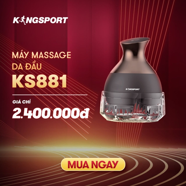 MÁY MASSAGE DA ĐẦU KINGSPORT KS881