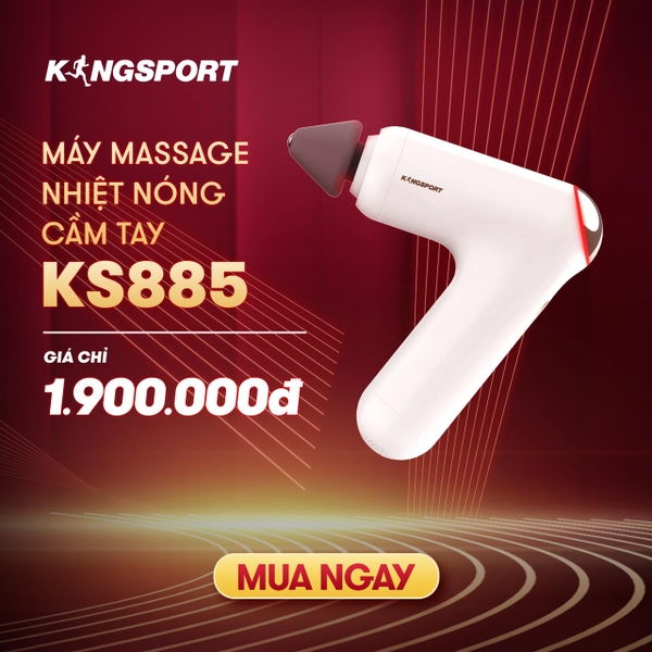 MÁY MASSAGE NHIỆT NÓNG CẦM TAY KINGSPORT KS885