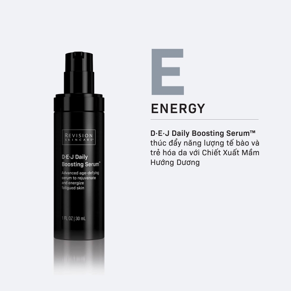 Serum Trẻ Hóa Và Kích Hoạt Năng Lượng Tế Bào Revision D·E·J Serum Trẻ Hóa Và Kích Hoạt Năng Lượng Tế Bào Revision D·E·J