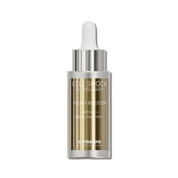 Tinh Chất Trẻ Hóa Da Swissline Cell Shock AI Youth Booster (0,4% Retinol)