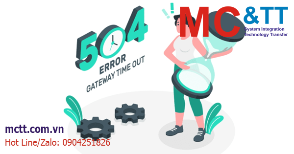 504 gateway time-out là gì? Tìm hiểu lý do web mắc lỗi 504