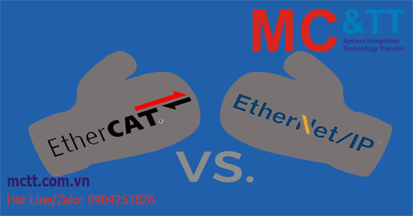 EtherNet/ IP và EtherCAT: Cuộc chạy đua với thời gian