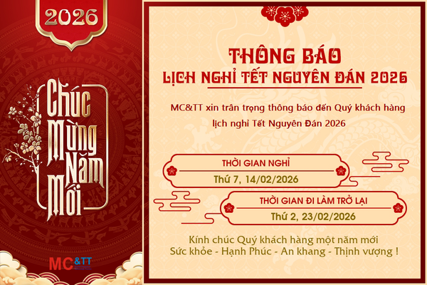 Thông báo: Lịch nghỉ Tết nguyên đán 2026