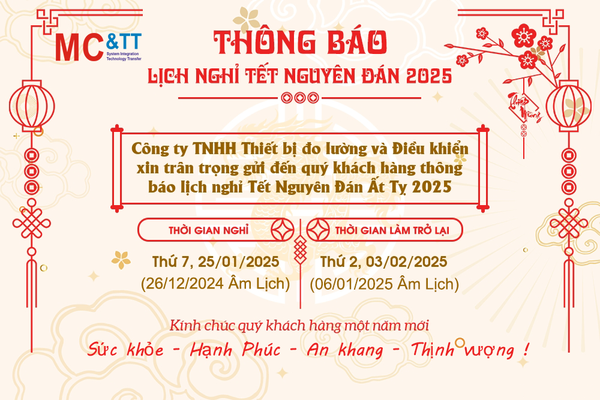 Thông báo: Lịch nghỉ tết nguyên đán 2025