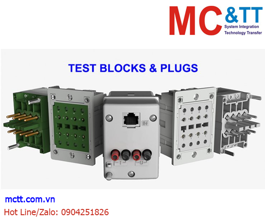 Test block & Test plug – Khối thử nghiệm dòng áp