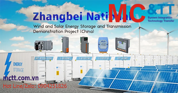 Dự án lưu trữ và truyền tải năng lượng mặt trời và gió tại Zhangbei (Trung Quốc)