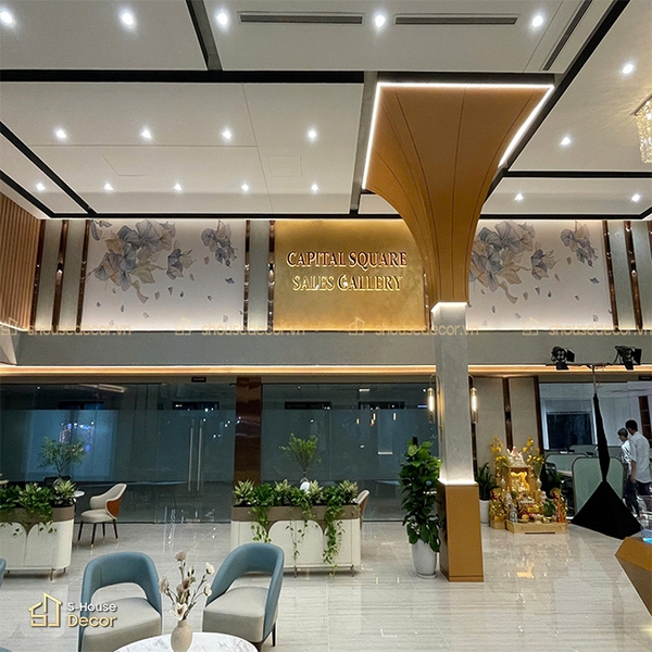 bề mặt inox vàng gương