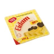 Eidam plátky 100g 30% ČC