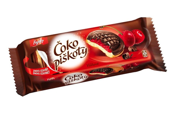 Opavia Pims čokopiškoty višen 147 g 6/ 147 g
