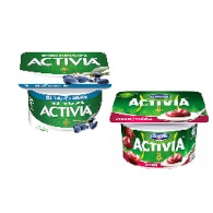 Activia borůvka/višeň mix 120g