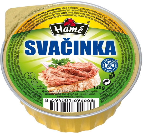Hamé svačinka jemná pomazánka 120 g