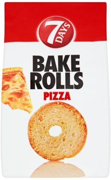 7 days Bake  Rolls Křupavé chipsy Pizza 80 g