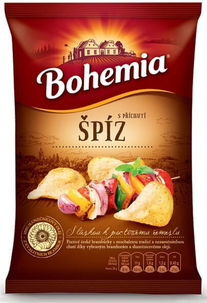 Bohemia Chips Špíz 70 g