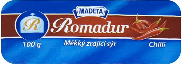 Madeta romadur chilli chlaz 10/ 100 g