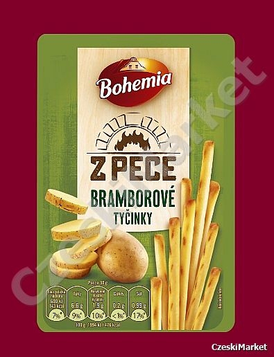 Bohemia z pece Tyčinky bramborové 85 g