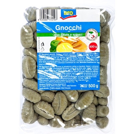 Aro Gnocchi Spinaci chlaz 500 g