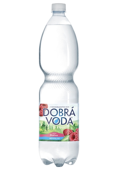 Dobrá voda Malina neperlivá 1,5l