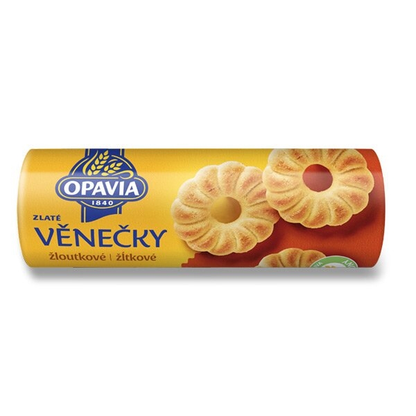 Opavia zlaté věnečky žloutkové 12/150g