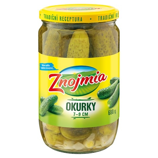 Znojmia Okurky 7-9 cm 680g 4/680