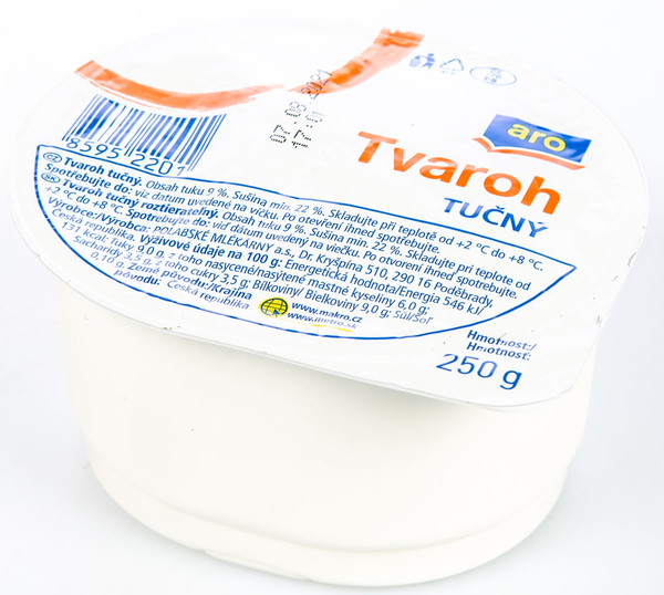Aro Tvaroh tučný chlaz 250g