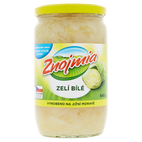 Znojmia Zelí bélé sterilované 640 g