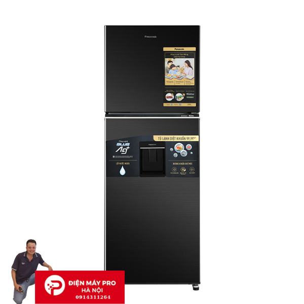Tủ lạnh Panasonic Inverter 366 lít NR-TL381GVKV Giá Rẻ Nhất Hà Nôi
