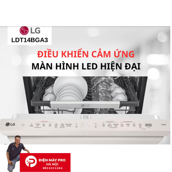 Máy rửa chén độc lập LG LDT14BGA3 Kho Điện Máy Pro Hà Nội Giá Rẻ Nhất