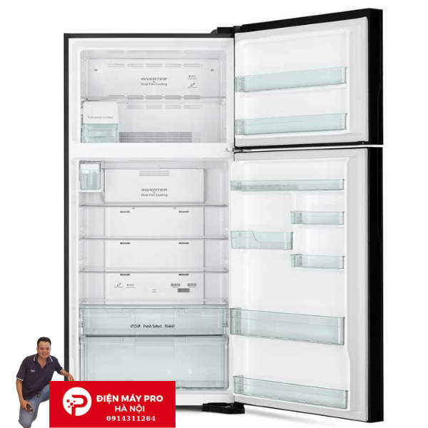 Tủ lạnh Hitachi Inverter 550 lít R-FG690PGV7X Kho Điện Máy Pro Hà Nội Giá Rẻ Nhất