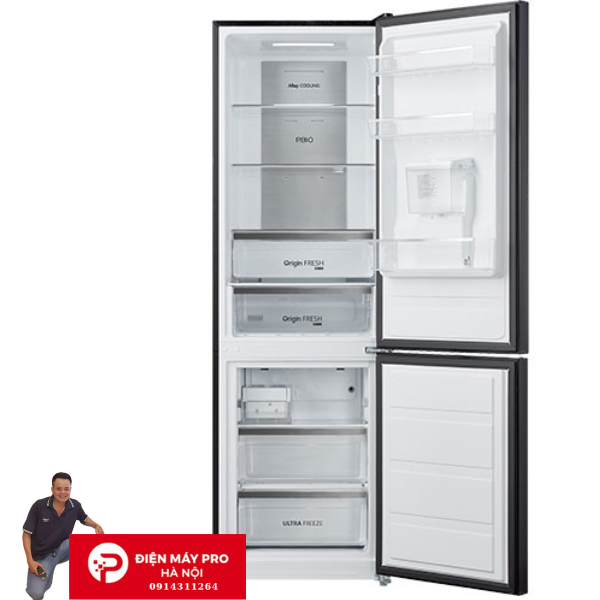 Tủ lạnh Toshiba Inverter 294 lít GR-RB385WE-PMV(30)-BS Điện Máy Pro Hà Nội Giá Rẻ Nhât
