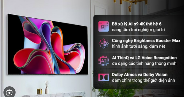 Smart Tivi OLED Evo LG 4K 55 inch 55G3PSA  Kho Điện Máy Pro Rẻ Nhất Hà Nội