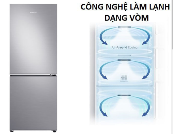 Tủ lạnh Samsung Inverter 280 lít RB27N4010S8/SV  Kho Điện Máy Pro Hà Nội Giá Rẻ