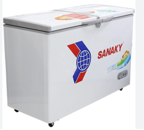 Tủ đông Sanaky inverter 2 ngăn 280 lít VH-2899W3 Mới 100% Chính Hãng 