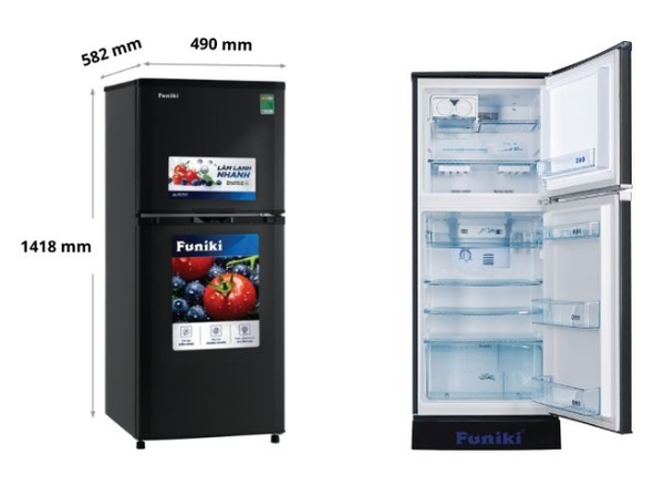 Tủ lạnh Funiki 147 lít HR T6147TDG Chính Hãng Mới 100%