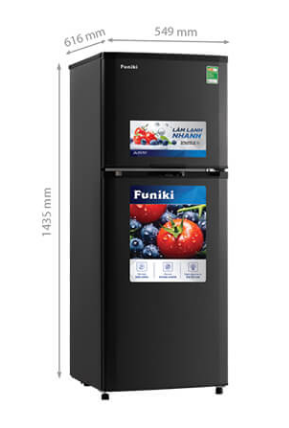 Tủ lạnh Funiki 209 lít HR T6209TDG Mới 100% Kho Điện Máy Pro Giá Rẻ